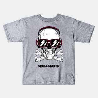 SKULL MAKER Kids T-Shirt